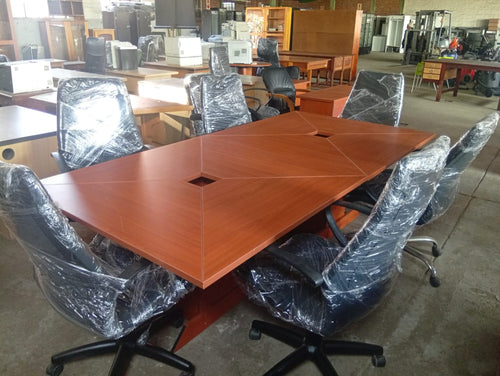6 seater boardroom table